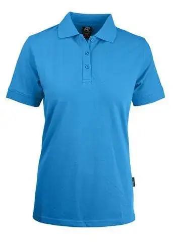 Aussie Pacific Ladies' Claremont Polo Shirt 2315 Casual Wear Aussie Pacific Cyan 6